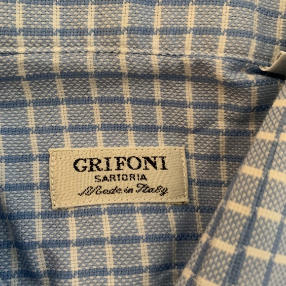 Griffoni Men's long sleeves shirt - Picture 3 of 9